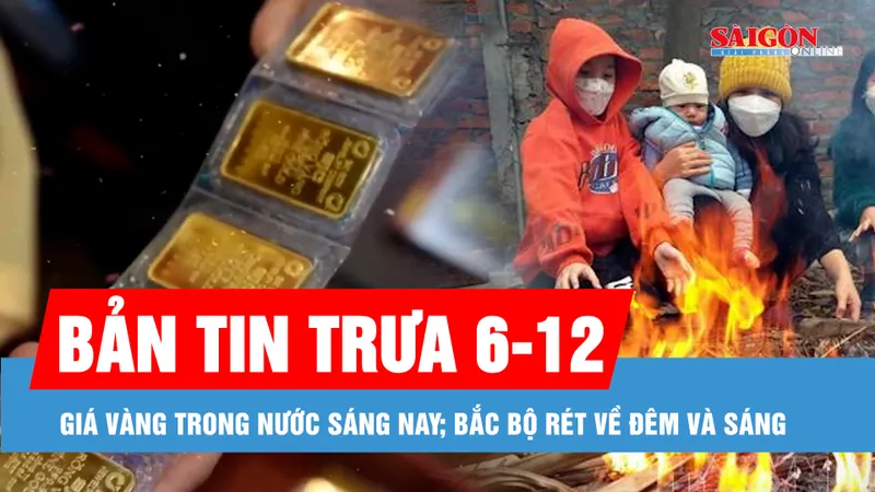 Bản tin trưa 6-12: Giá vàng quốc tế rơi khỏi mốc 4.200 USD/ounce trước cuộc họp của FED