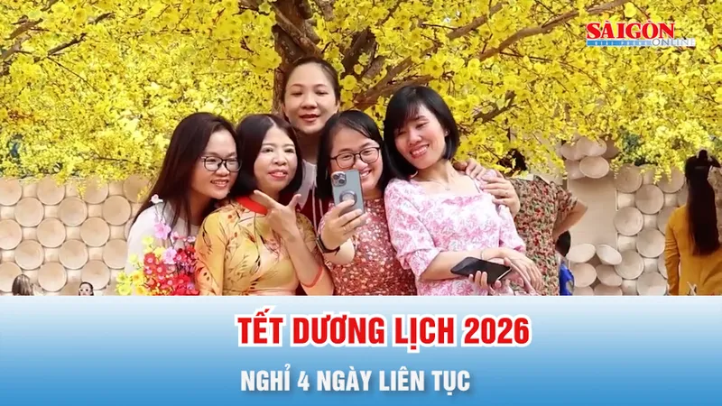 Podcast bản tin 17 giờ 25-12: Nghỉ Tết Dương lịch từ ngày 1 đến hết 4-1-2026