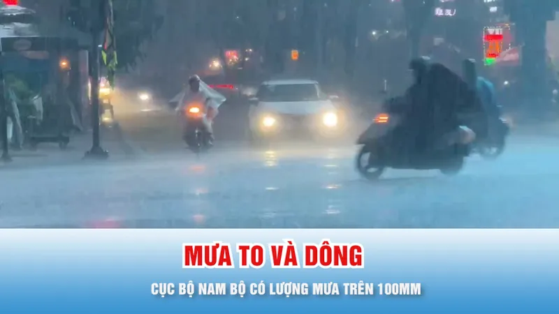 Podcast bản tin trưa 25-12: Chiều và tối nay, Nam bộ có mưa to và dông