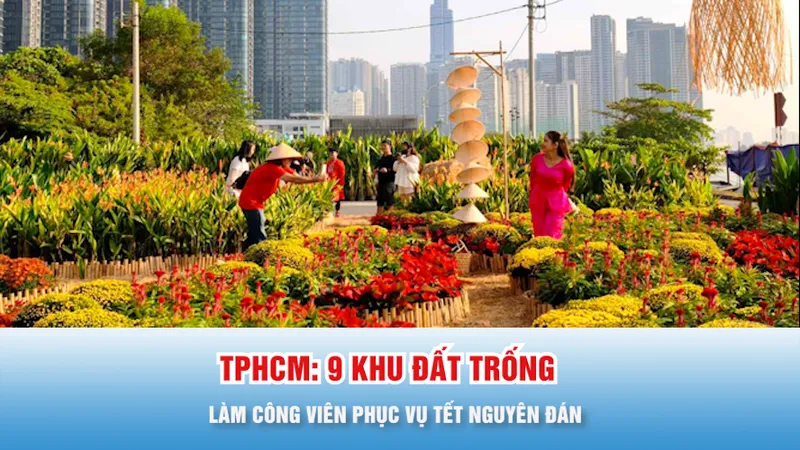 Podcast bản tin tối 13-1: TPHCM triển khai 9 khu đất trống làm công viên phục vụ Tết Nguyên đán