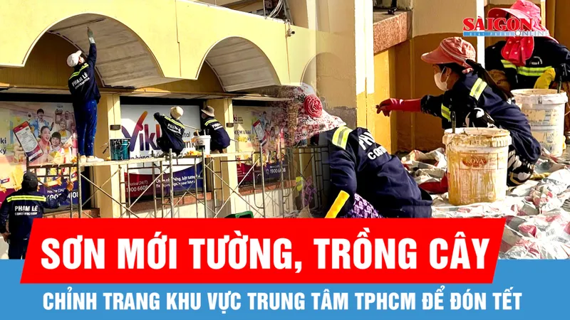 Trung tâm TPHCM “thay áo mới” đón Tết Nguyên đán Bính Ngọ năm 2026