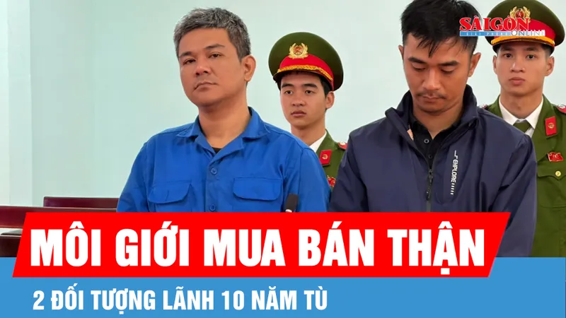 Hai đối tượng môi giới mua bán thận bị tuyên phạt 10 năm tù