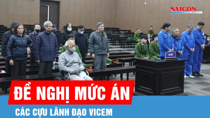 Cựu Chủ tịch Hội đồng thành viên VICEM bị đề nghị 12-13 năm tù