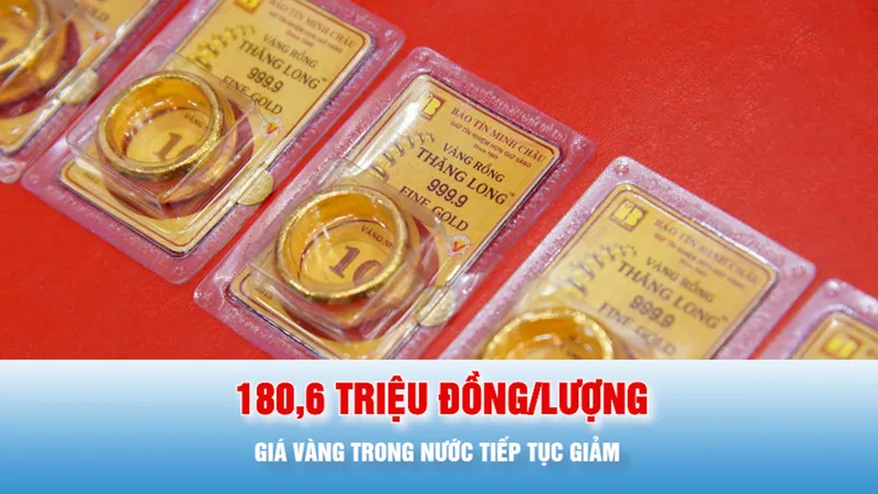 Podcast tin chiều 30-1: Vàng nhẫn 9999 giảm mạnh hơn vàng miếng SJC