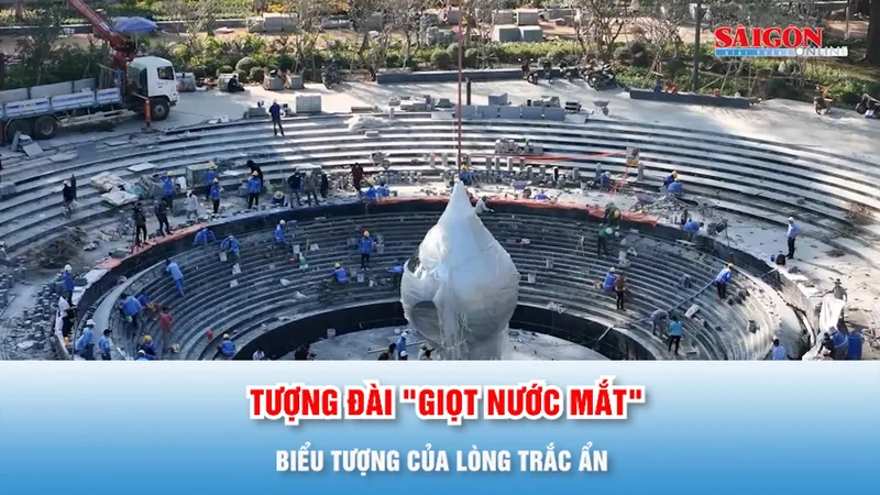 Podcast bản tin chiều 2-2: Hoàn tất việc lắp đặt tượng đài "Giọt nước mắt" tại công viên số 1 Lý Thái Tổ
