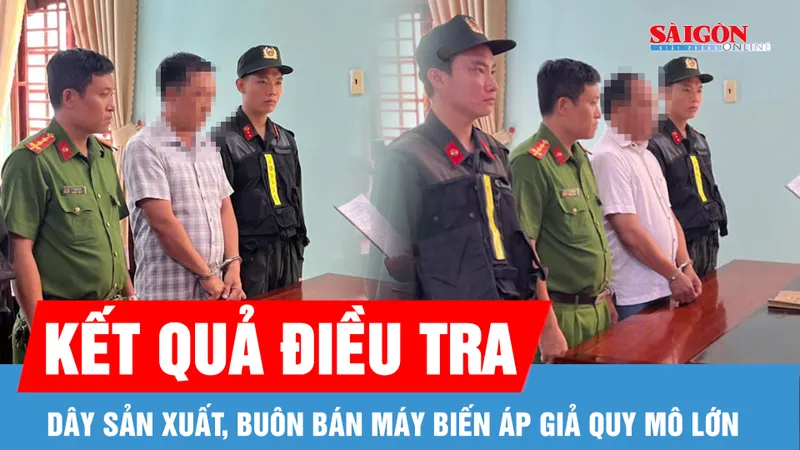 Triệt phá đường dây sản xuất, buôn bán máy biến áp giả quy mô lớn ở An Giang
