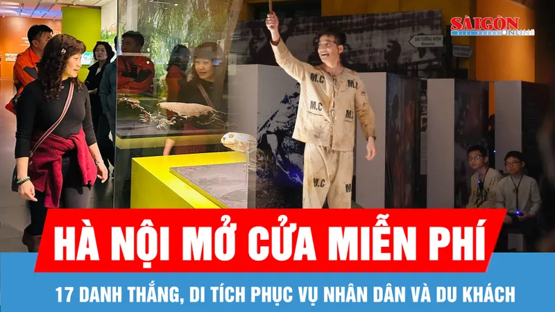 Hà Nội mở cửa miễn phí 17 di tích nổi tiếng