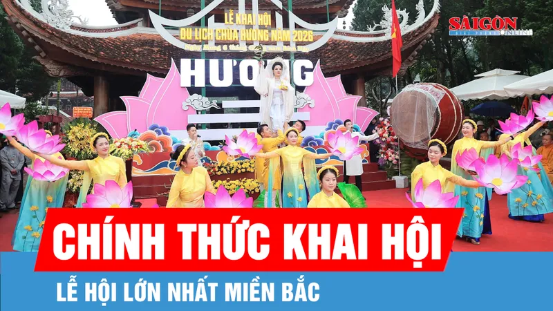 Hàng ngàn người dự lễ khai hội lớn nhất miền Bắc 