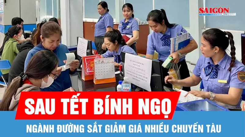 Đi tàu "giá mềm" sau Tết, nhiều mác tàu giảm tới 40%