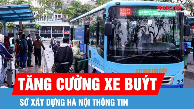 Hà Nội tăng cường 3 tuyến buýt, mở rộng kết nối tới Khu công nghệ cao Hòa Lạc