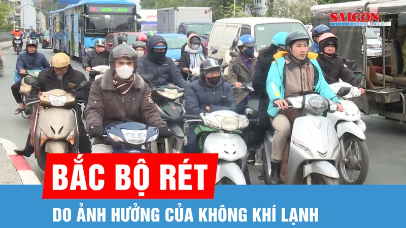 Miền Bắc giảm 3-7 độ C, gió giật cấp 8 trên vịnh Bắc bộ