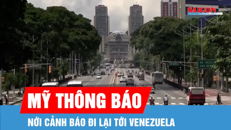 Mỹ nới cảnh báo đi lại tới Venezuela