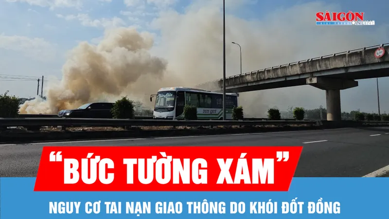 “Bức tường xám” che khuất tầm nhìn, nguy cơ tai nạn giao thông