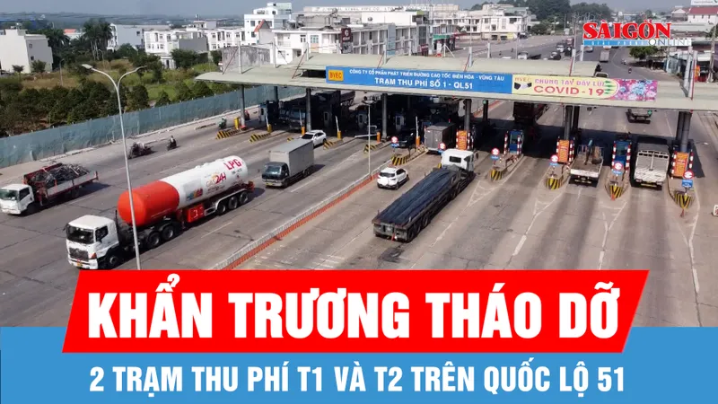 Sớm tháo dỡ các trạm thu phí trên Quốc lộ 51