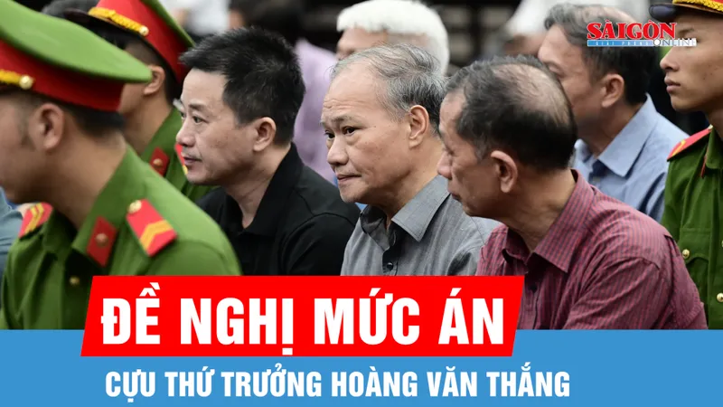 Cựu Thứ trưởng Bộ NN-PTNT Hoàng Văn Thắng bị đề nghị 4-5 năm tù
