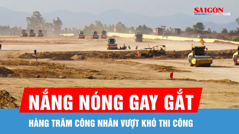 Các công trình trọng điểm quốc gia ở miền Trung vượt khó thi công