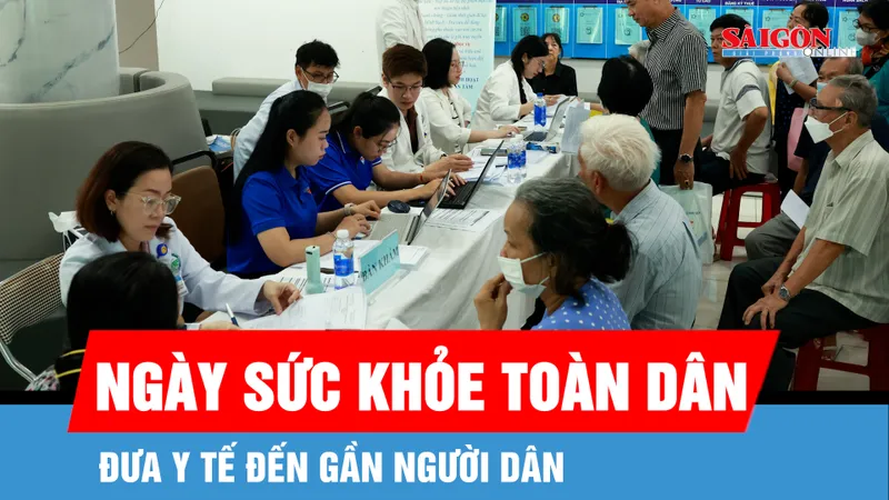 Người dân TPHCM vui mừng được khám sàng lọc, tầm soát bệnh lý chuyên khoa miễn phí 