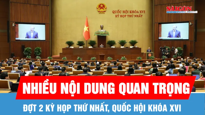 Đợt 2 kỳ họp thứ nhất, Quốc hội khóa XVI: Quyết định nhiều nội dung quan trọng