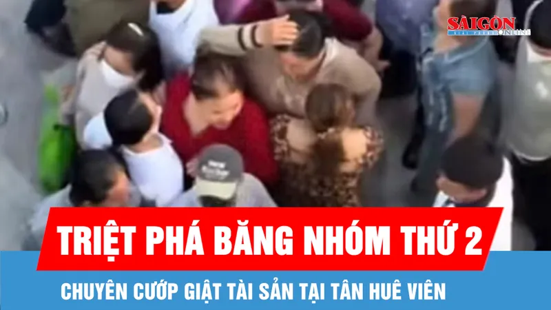 Triệt phá băng nhóm thứ 2 chuyên cướp giật tài sản tại Tân Huê Viên