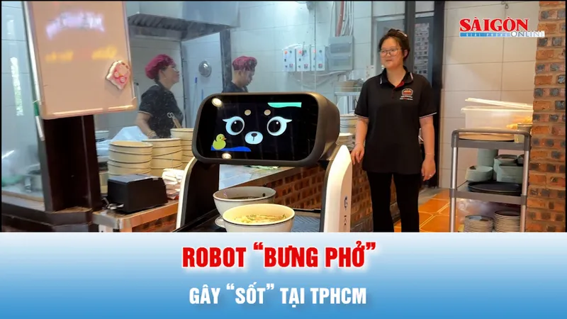 Podcast bản tin tối 28-4: Robot “bưng phở” gây sốt tại TPHCM