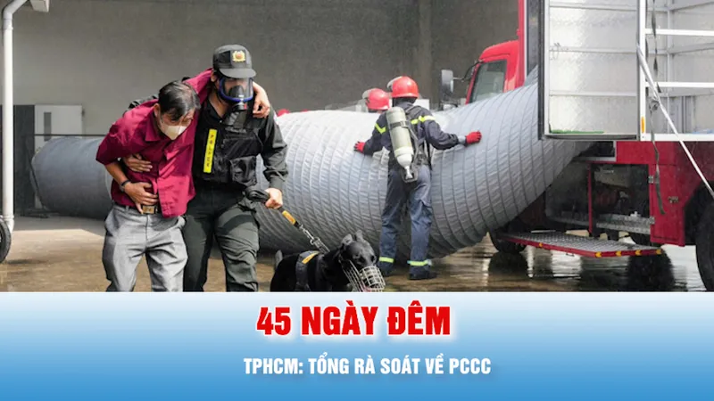 Podcast bản tin chiều 18-5: TPHCM: Cao điểm 45 ngày đêm tổng rà soát về phòng cháy chữa cháy