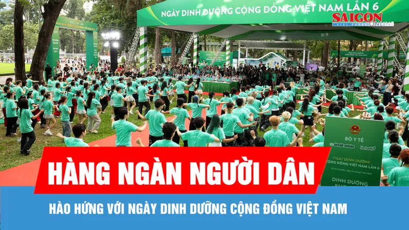Hàng ngàn người dân được tư vấn miễn phí tại Ngày Dinh dưỡng cộng đồng Việt Nam 