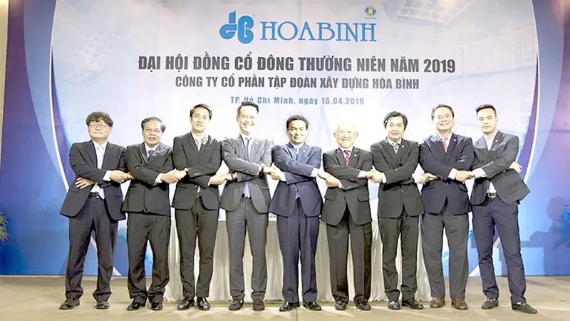 Đại hội Cổ đông 2019: Công ty CP Tập đoàn Xây dựng Hòa Bình