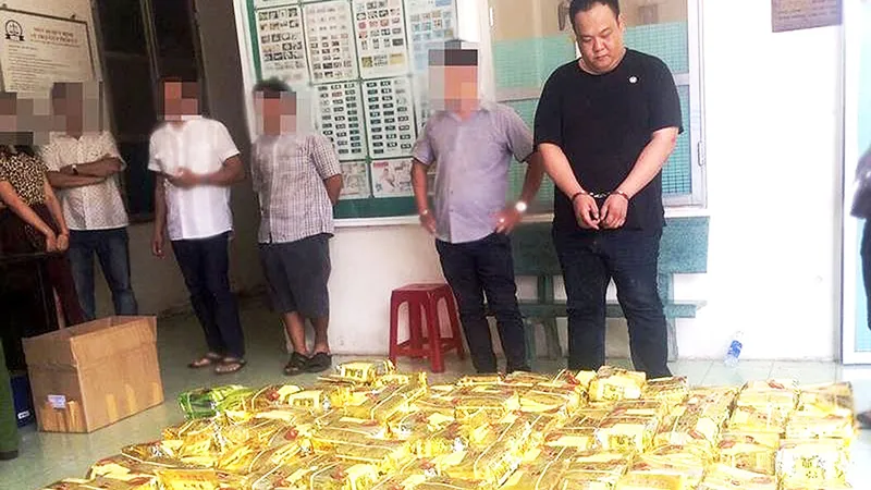 Số lượng ma túy lên đến hàng tấn do các đối tượng người Đài Loan cầm đầu