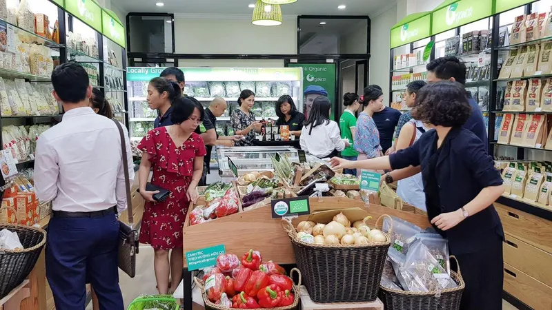 Khai trương cửa hàng bán lẻ thực phẩm organic thứ 6 