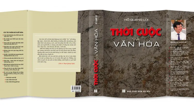 Ra mắt sách "Thời cuộc và văn hóa" của nhà báo Hồ Quang Lợi
