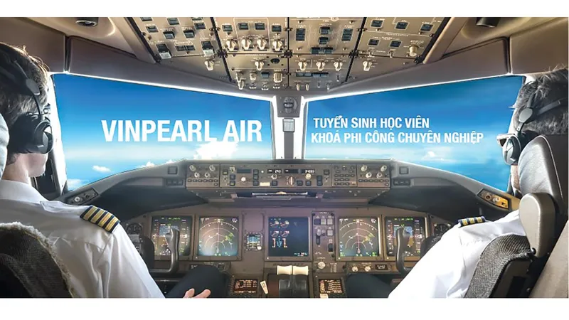 Vinpearl Air thông báo tuyển sinh phi công và kỹ thuật bay khóa 1