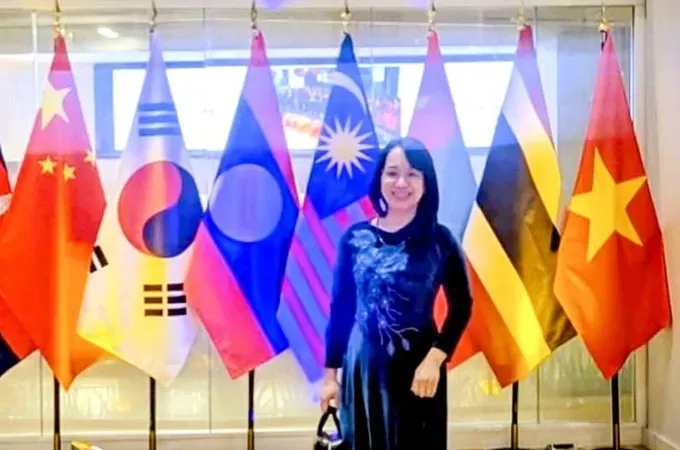 Dang Giang took part in a New Year 2026 event hosted by regional authorities in Paris.