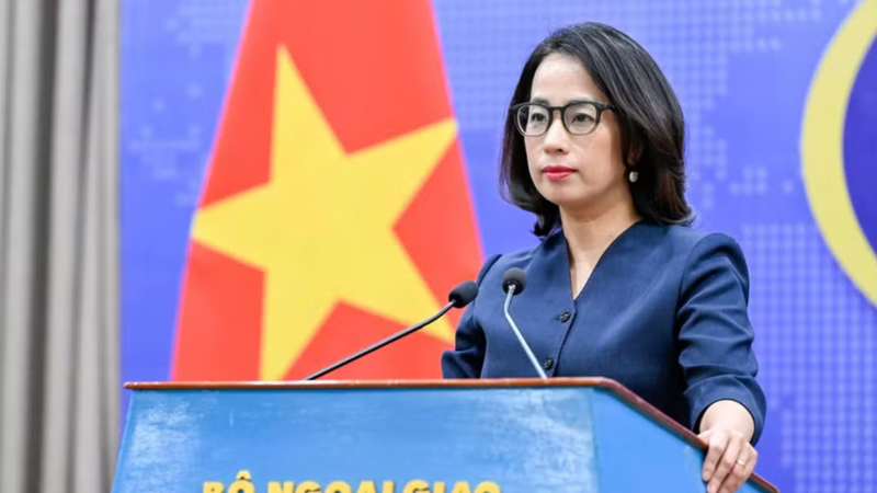Spokesperson of the Ministry of Foreign Affairs Pham Thu Hang (Photo: Ministry of Foreign Affairs)