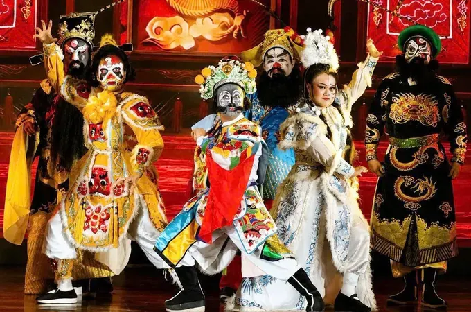 Artists from the Ho Chi Minh City Hat Boi Theater perform during the seminar "Digitalizing Ho Chi Minh City's Cultural and Tourism Data" in July 2026. (Photo: Ho Chi Minh City Hat Boi Theater)