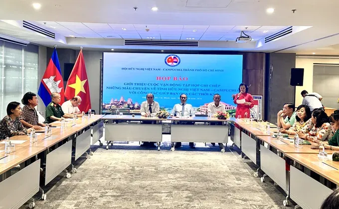 Campaign to document Vietnam–Cambodia friendship stories is launched on October 26. (Photo: SGGP)