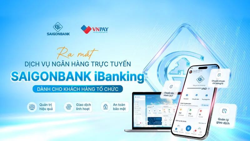 Ra mắt dịch vụ SAIGONBANK iBanking dành cho khách hàng tổ chức