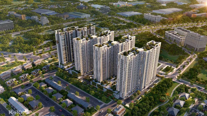 Phối cảnh khu căn hộ K-Home Cityview