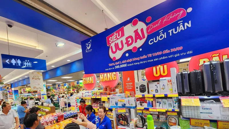 Khách hàng thành viên được tri ân khi mua sắm tại các siêu thị Co.opmart 