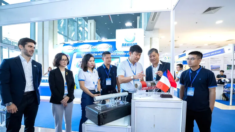 Lãnh đạo SAWACO tham gia tuần lễ ngành Nước Việt Nam - Vietnam Water Week 2024 