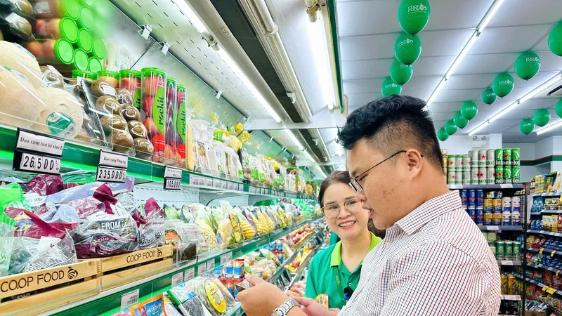 Một cửa hàng Co.op Food vừa được khai trương cuối tháng 2-2025