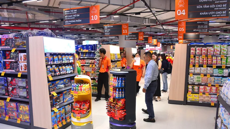 Ứng dụng AI tại đại siêu thị Co.opXtra đường Tạ Quang Bửu, quận 8, TPHCM