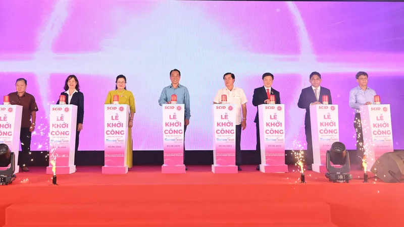 Khởi công dự án Trung tâm thương mại SenseFesti City Vĩnh Long