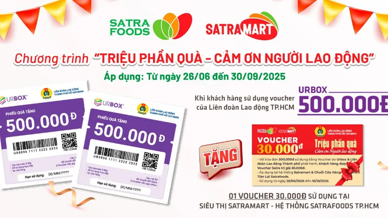 Chương trình Triệu phần quà - Cám ơn người lao động