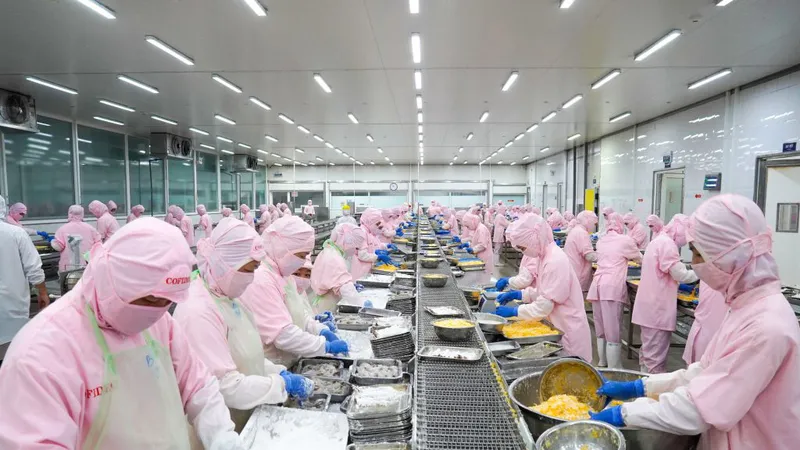 Nhà máy sản xuất chế biến của Cofidec đạt các chứng nhận quan trọng như HACCP, ISO 22000, BRC, HALAL