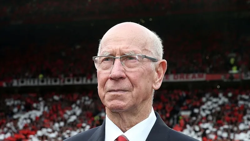 Sir Bobby Charlton (1937-2023). Ảnh: Getty