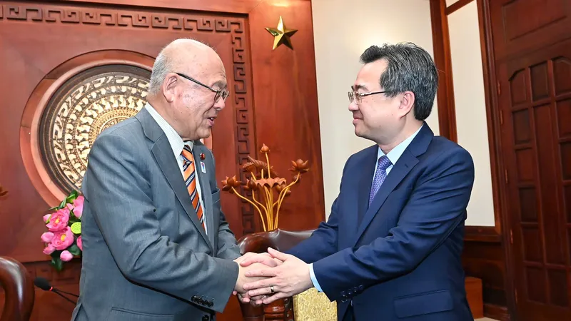 Lãnh đạo TPHCM đánh giá cao đóng góp của Liên minh nghị sĩ hữu nghị Nhật - Việt
