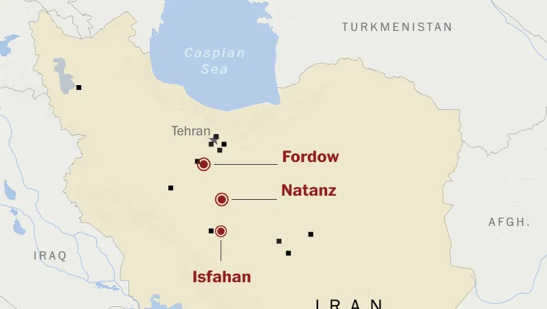Mỹ thông báo trước cho Israel về kế hoạch không kích Iran