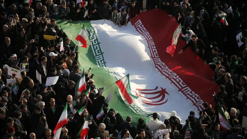Người biểu tình ủng hộ Chính phủ Iran