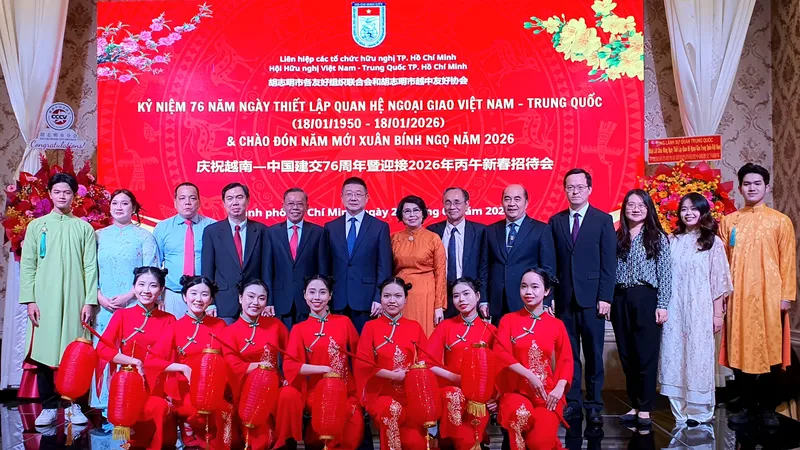 Họp mặt kỷ niệm 76 năm thiết lập quan hệ ngoại giao Việt Nam – Trung Quốc