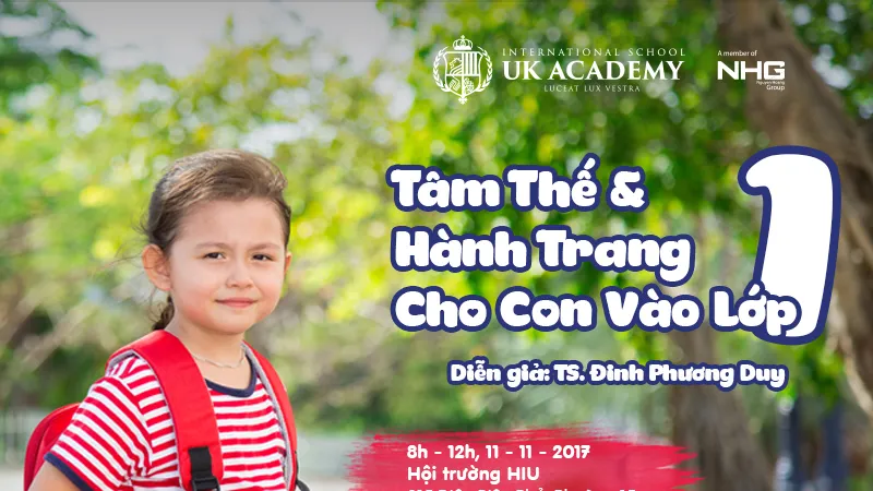Giải tỏa nỗi lo của... phụ huynh khi con vào lớp 1